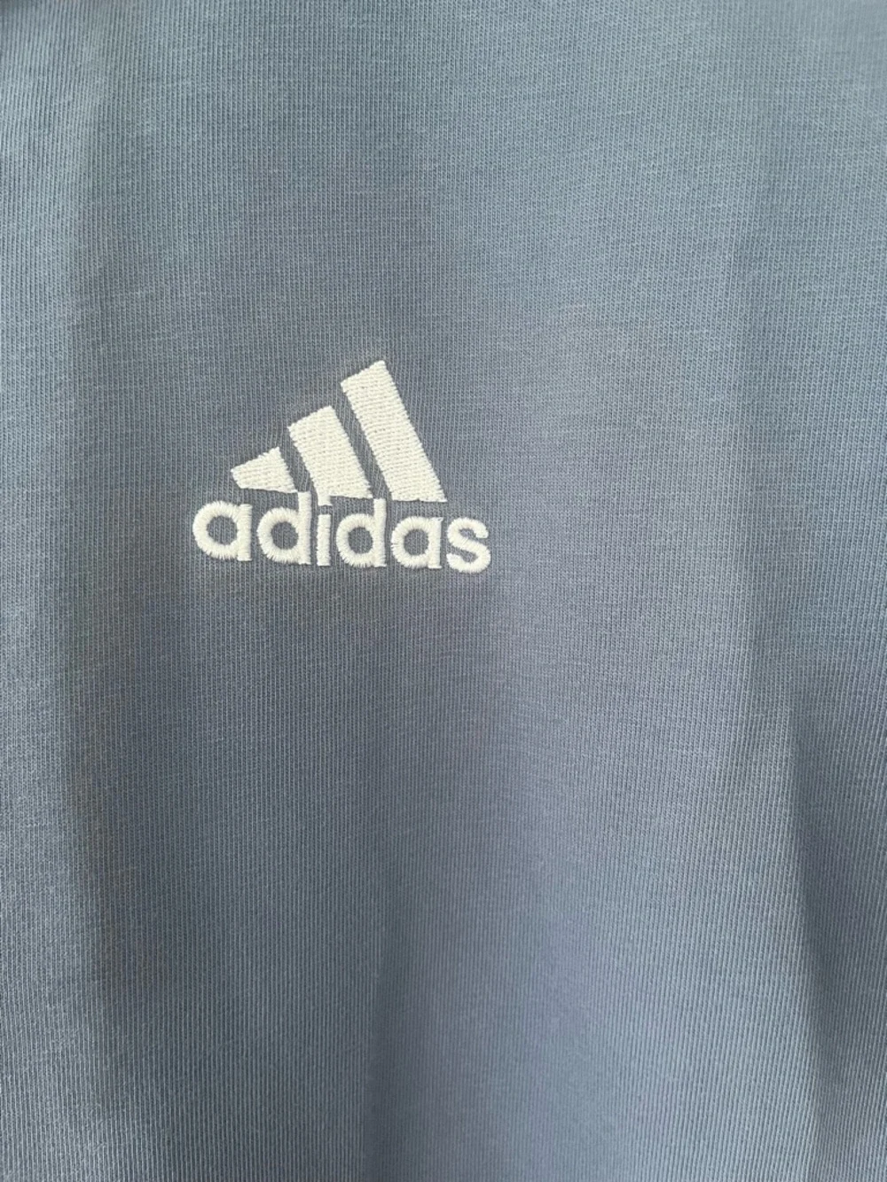 adidas Men’s Light Blue Hooded Pullover